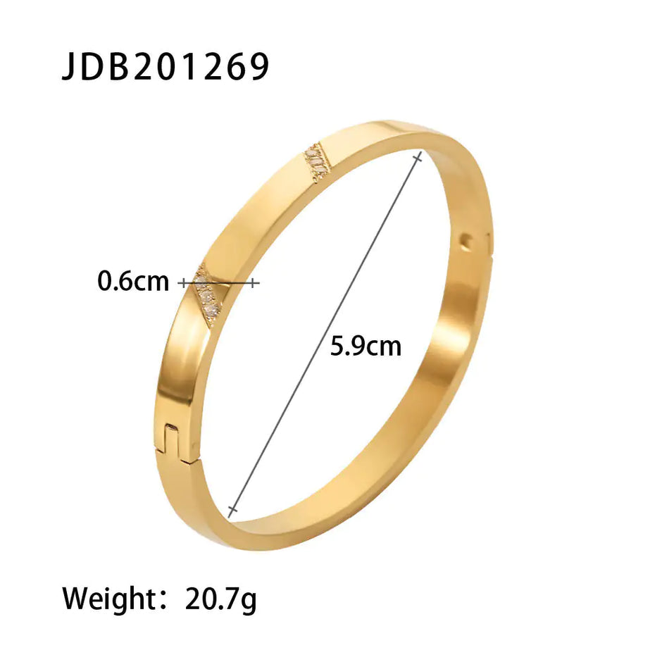 ZircGold Sparkle Bracelets