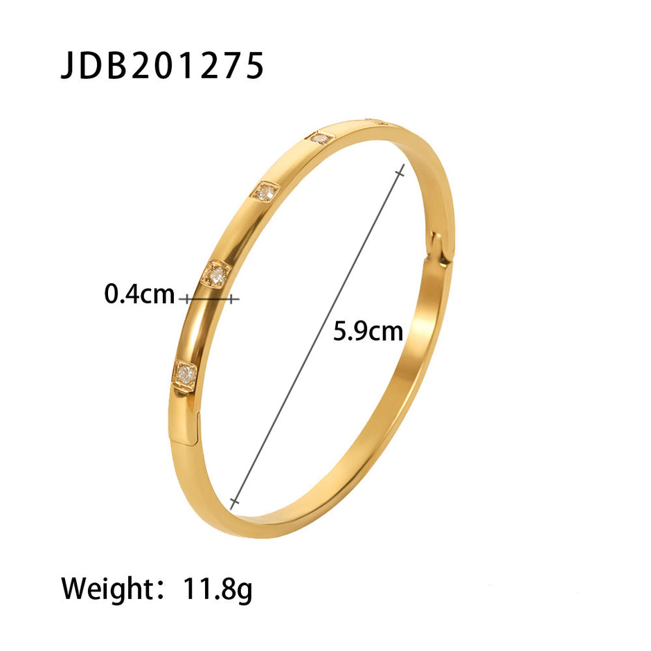 ZircGold Sparkle Bracelets