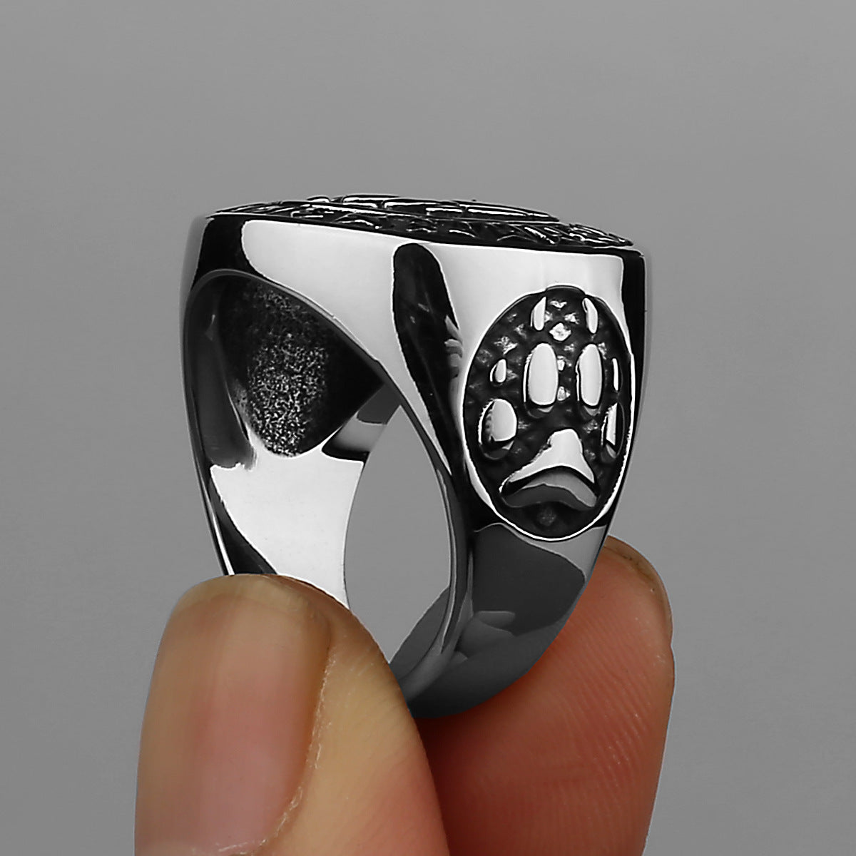 Berserker Paw Men's Ring