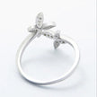 AURA BUTTERFLY SILVER RING