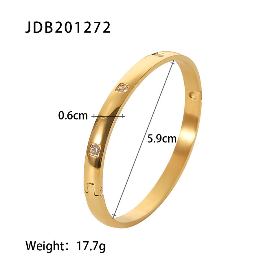 ZircGold Sparkle Bracelets