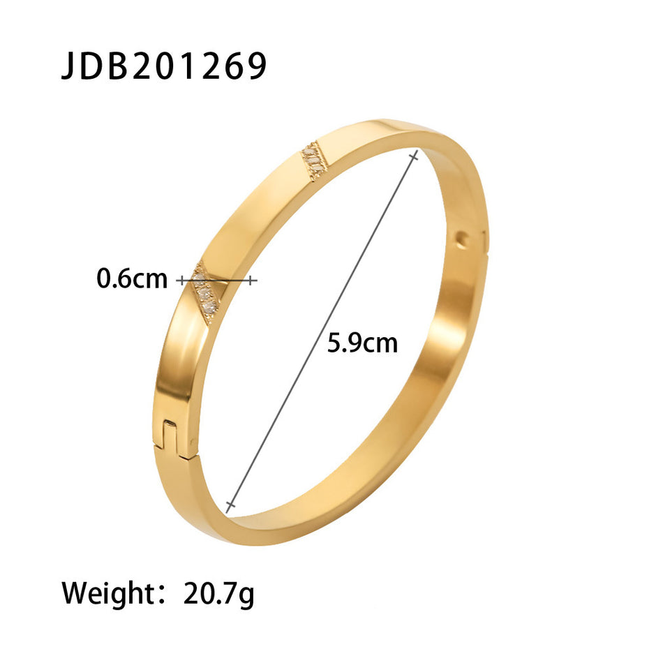 ZircGold Sparkle Bracelets