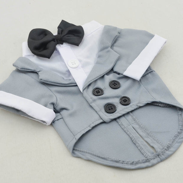 Bow Tie Dog Suit