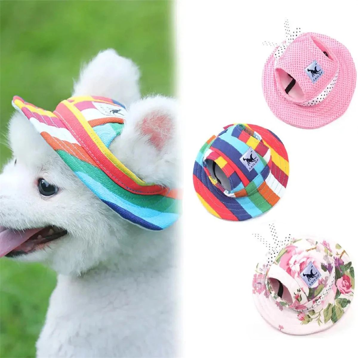 Sunny Paws Dog Visor Hat ☀️🧢