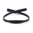 Black strap on a white background