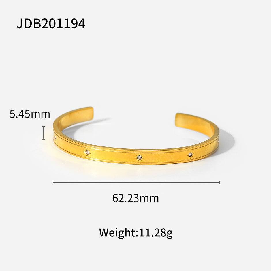 ZircGold Sparkle Bracelets