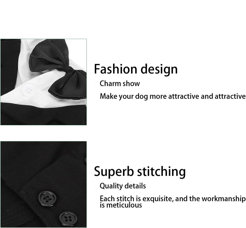 Product details of a dog accessory with fashion design and superb stitching features.