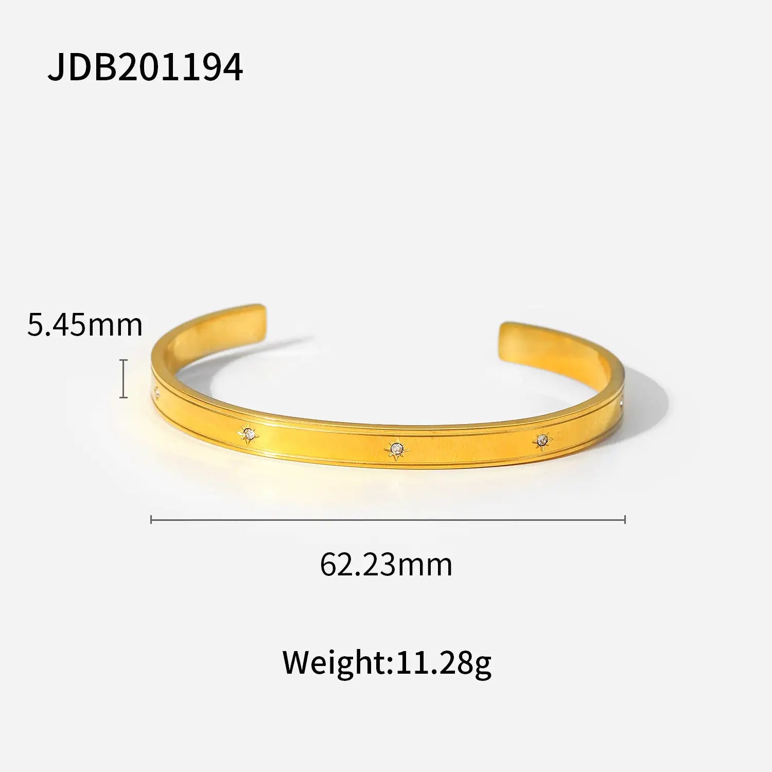 ZircGold Sparkle Bracelets