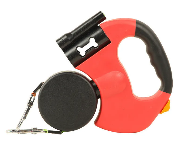 DuoWalk Retractable Leash 🐕🦺🐕