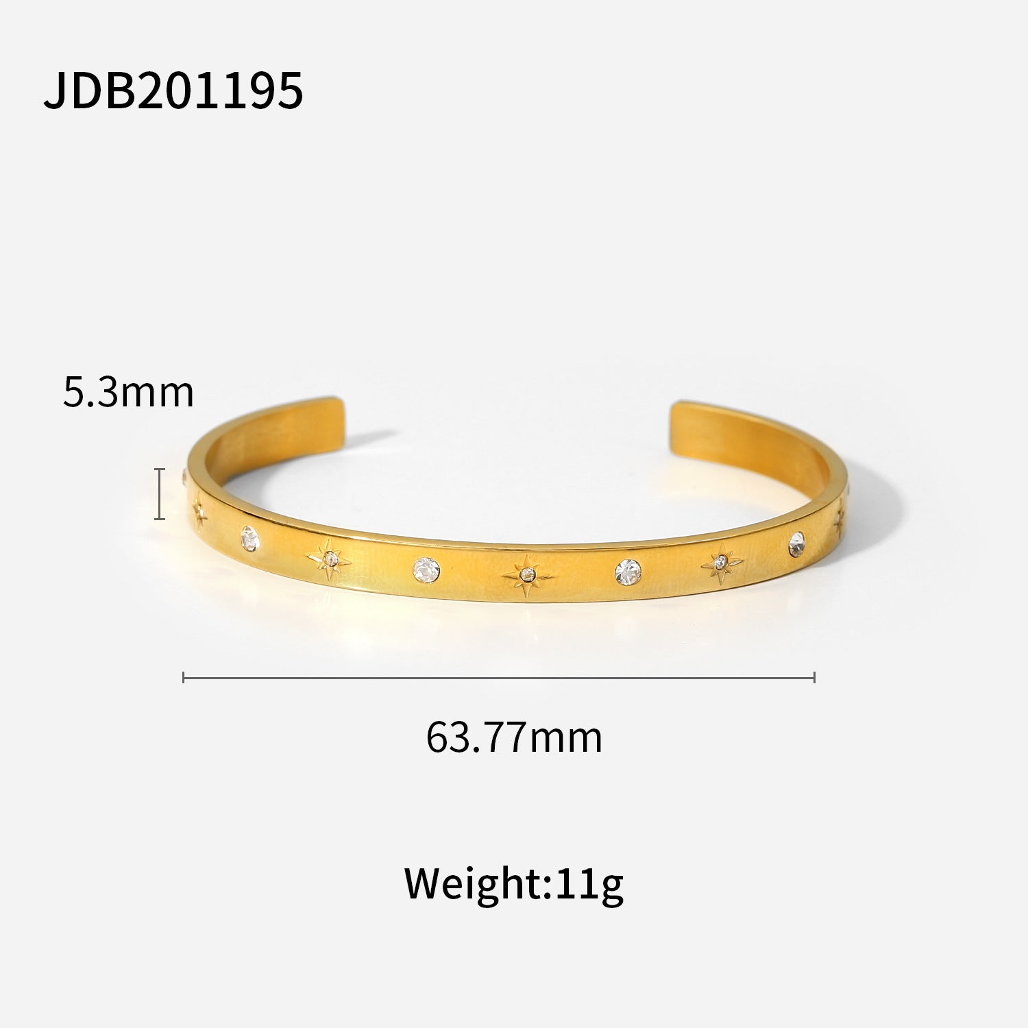 ZircGold Sparkle Bracelets