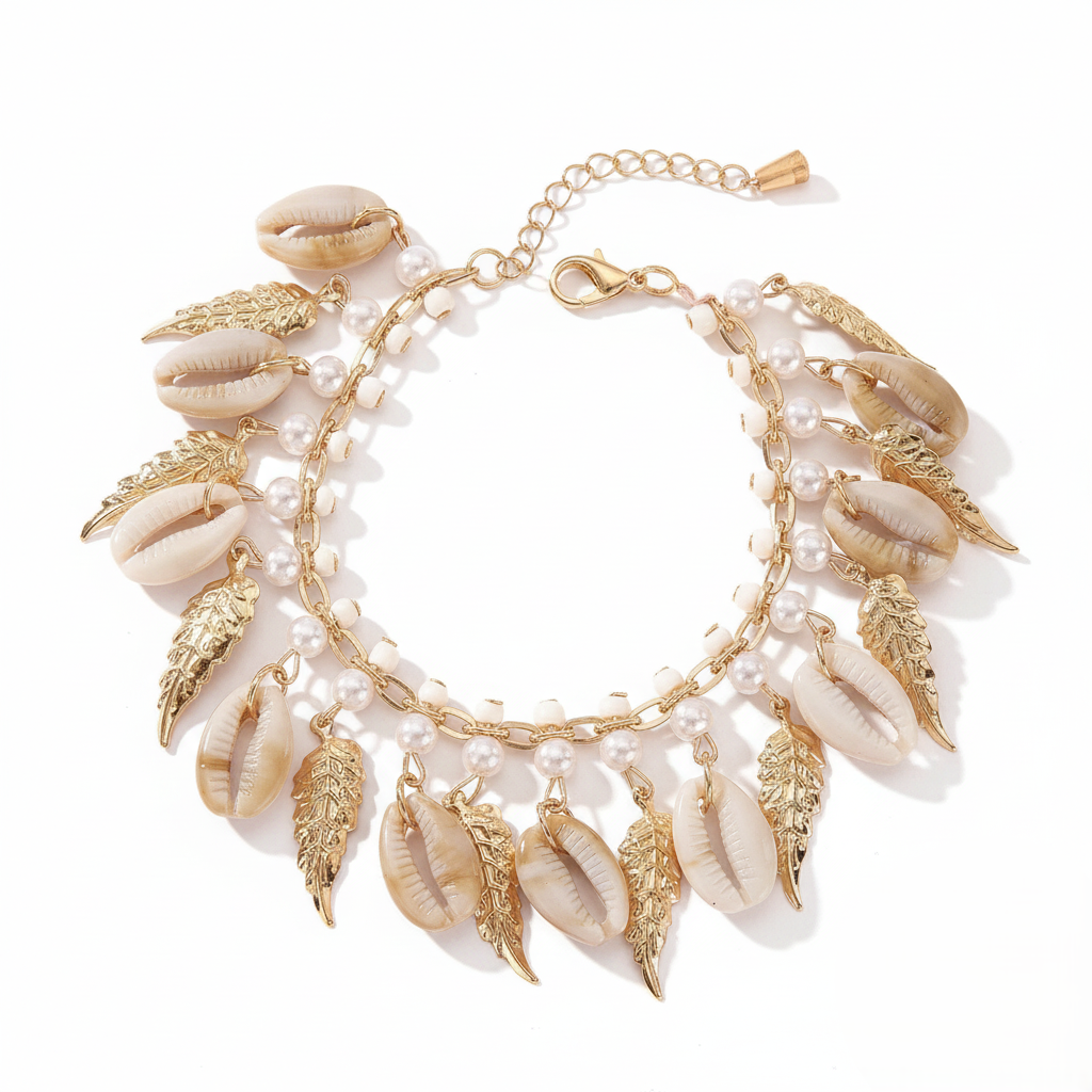 Bohemian Shell Anklet