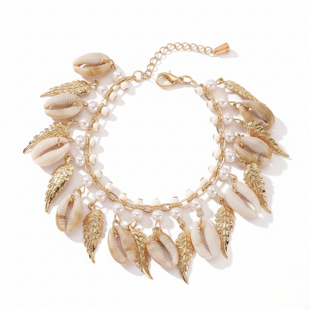 Bohemian Shell Anklet