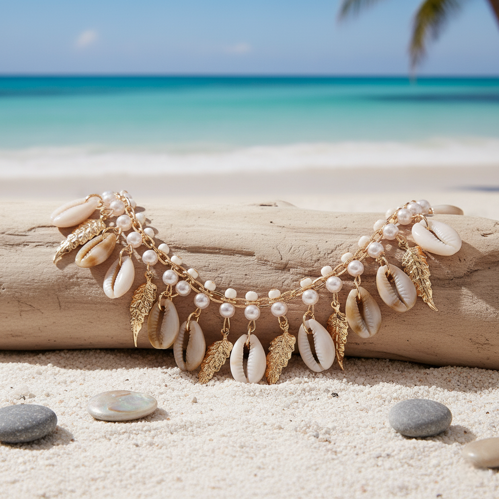 Bohemian Shell Anklet