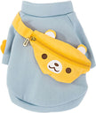 Blue Bear Hoodie - With Mini Backpack