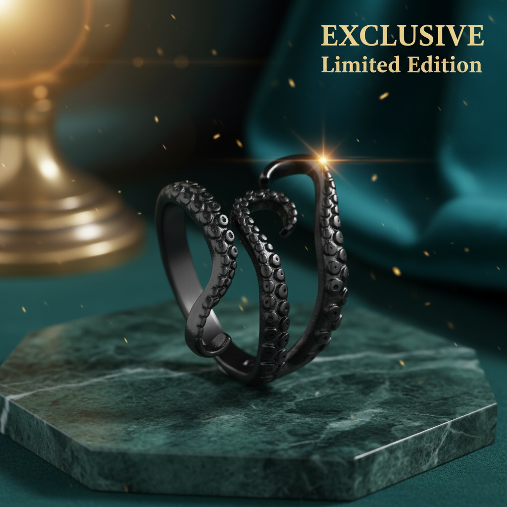 Tentacle Embrace Ring