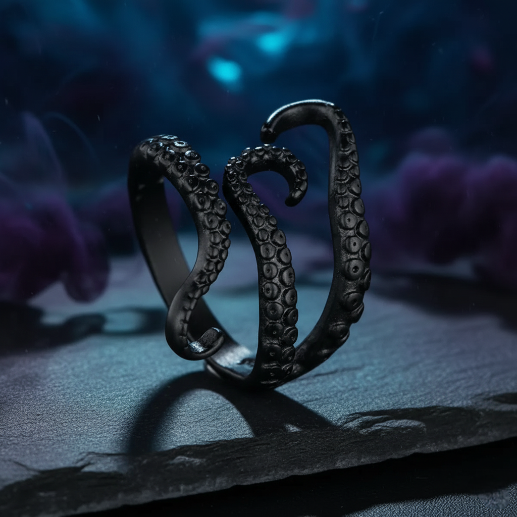 Tentacle Embrace Ring