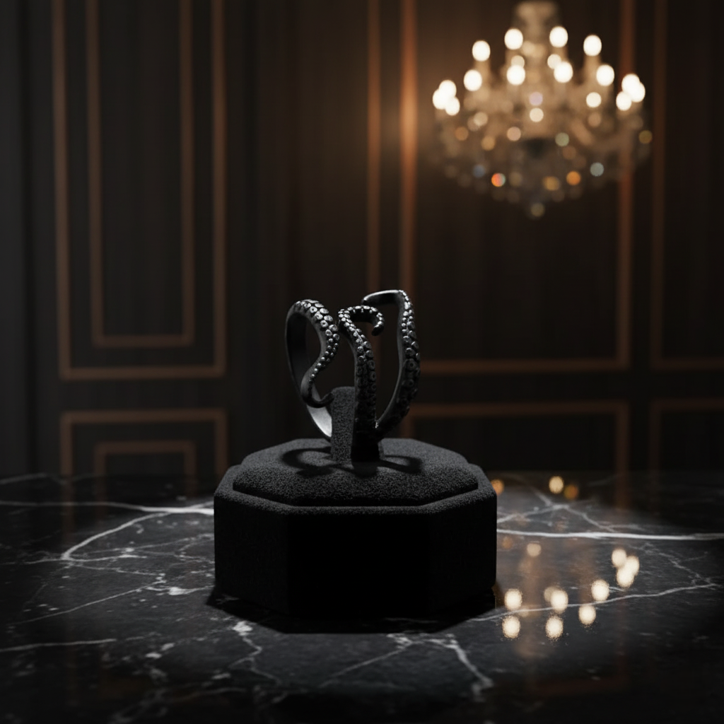 Tentacle Embrace Ring