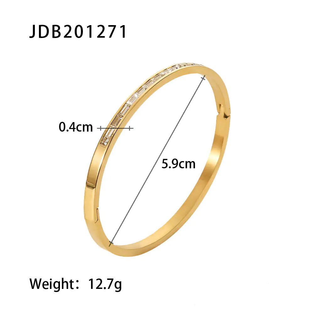 ZircGold Sparkle Bracelets
