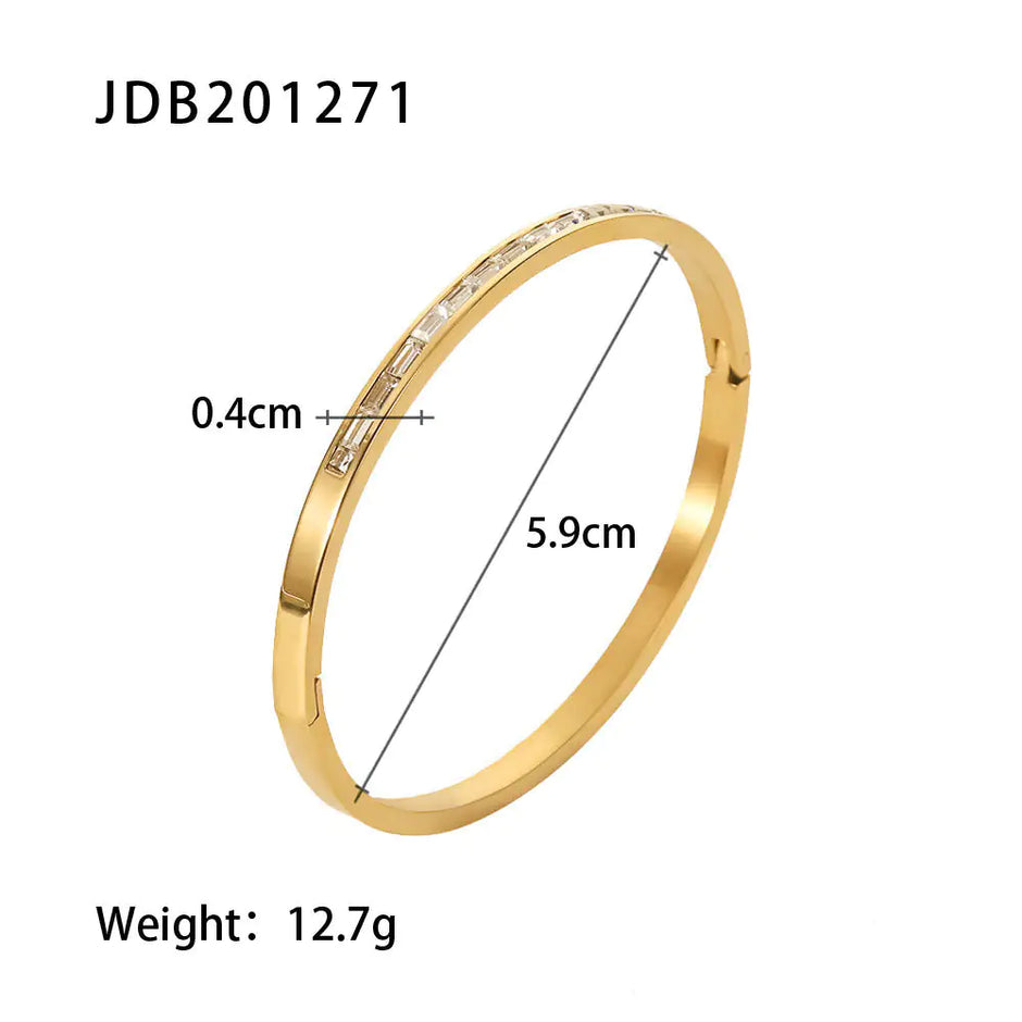 ZircGold Sparkle Bracelets