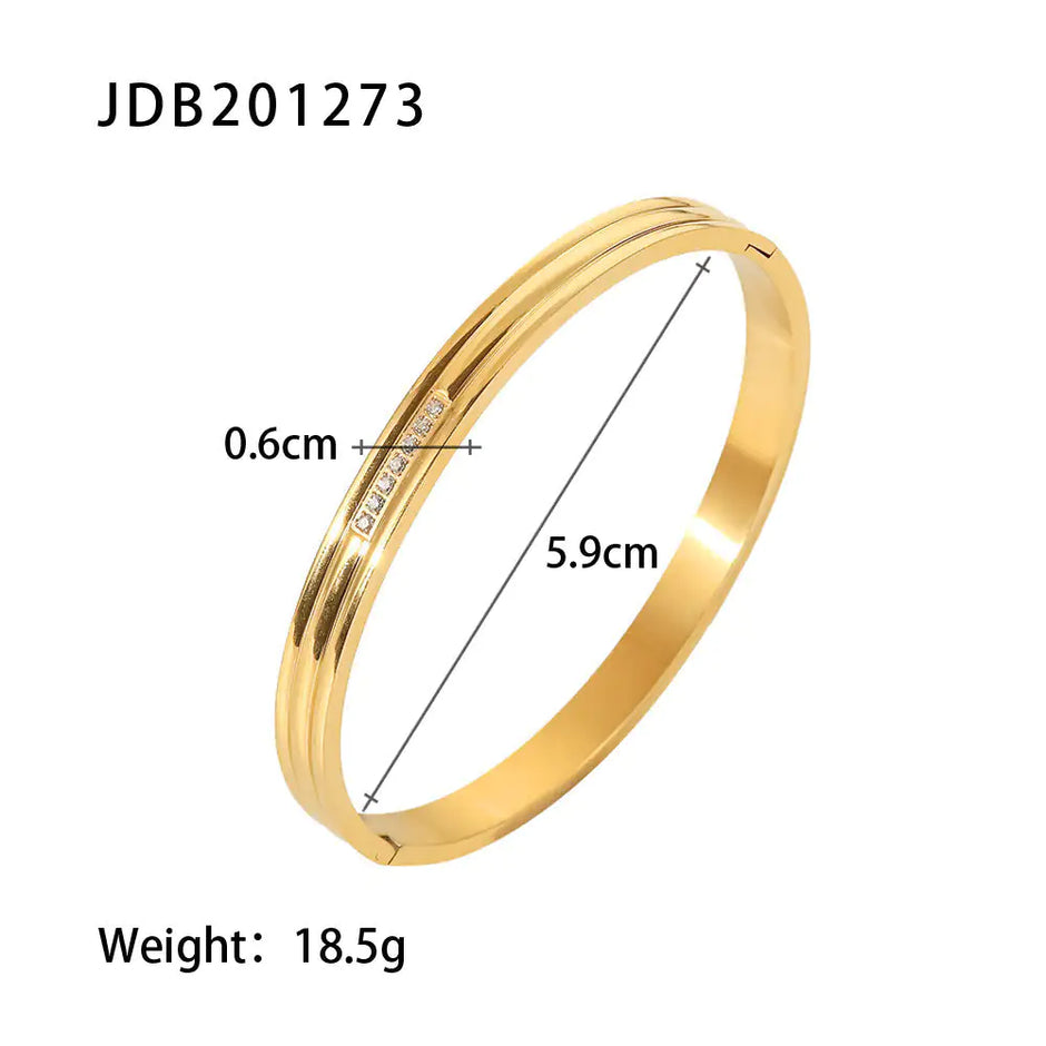 ZircGold Sparkle Bracelets