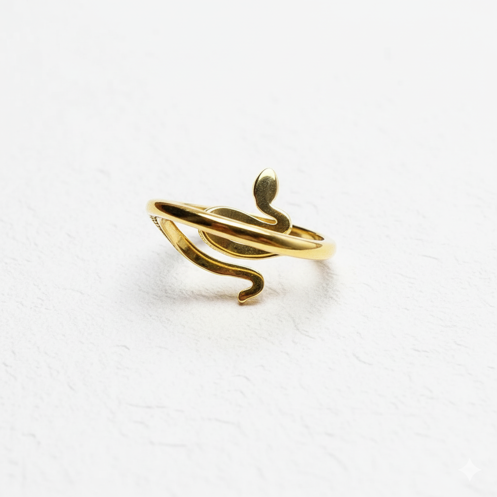 Serpent Love Ring