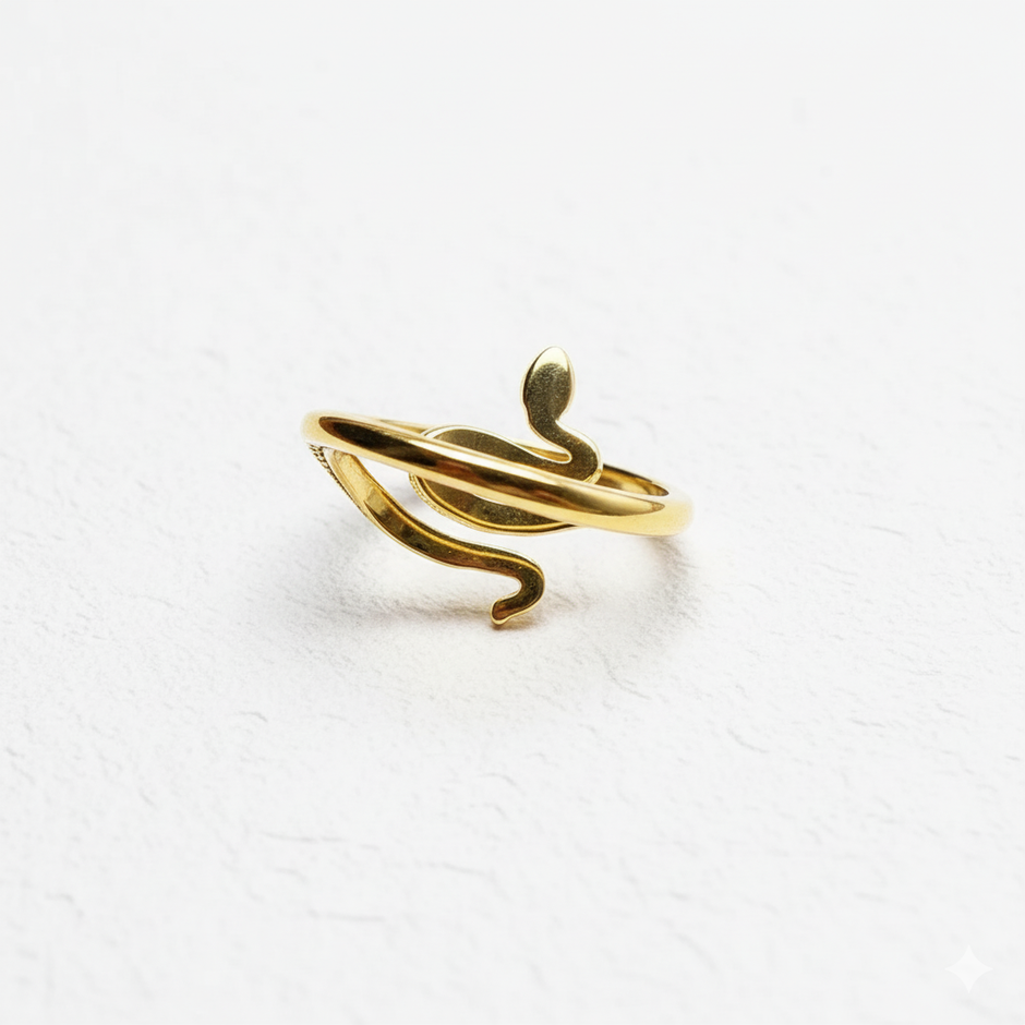 Serpent Love Ring