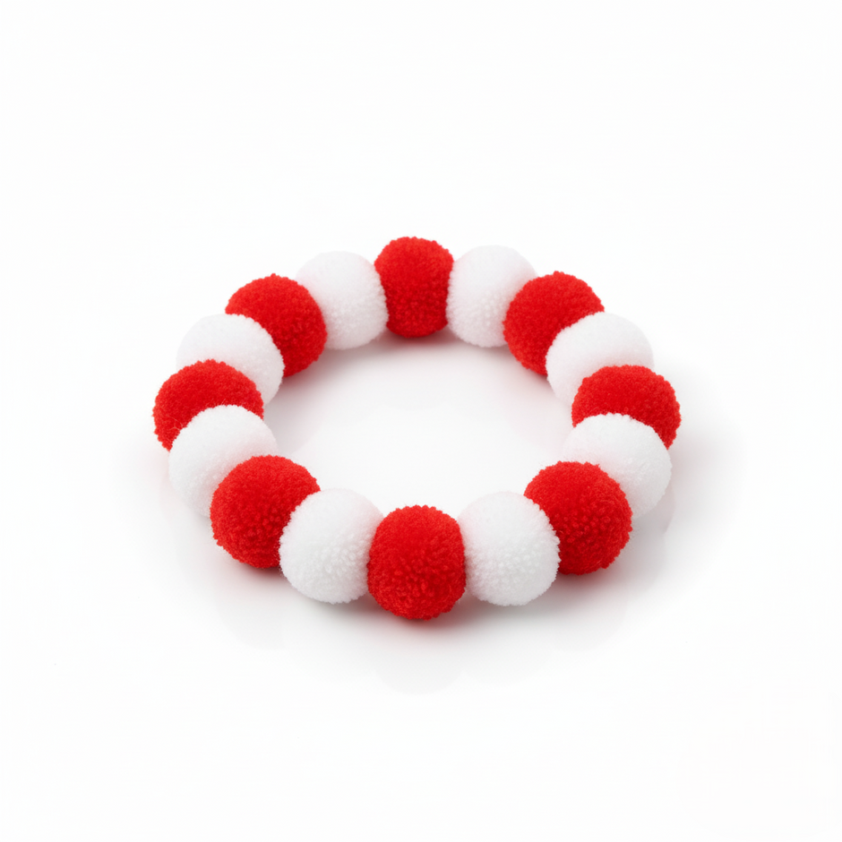 Pom Pom Bloom Collar 🌈🐾