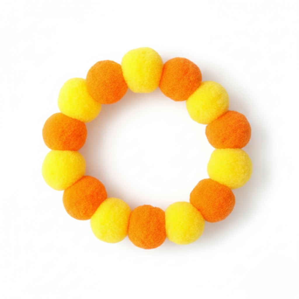 Pom Pom Bloom Collar 🌈🐾