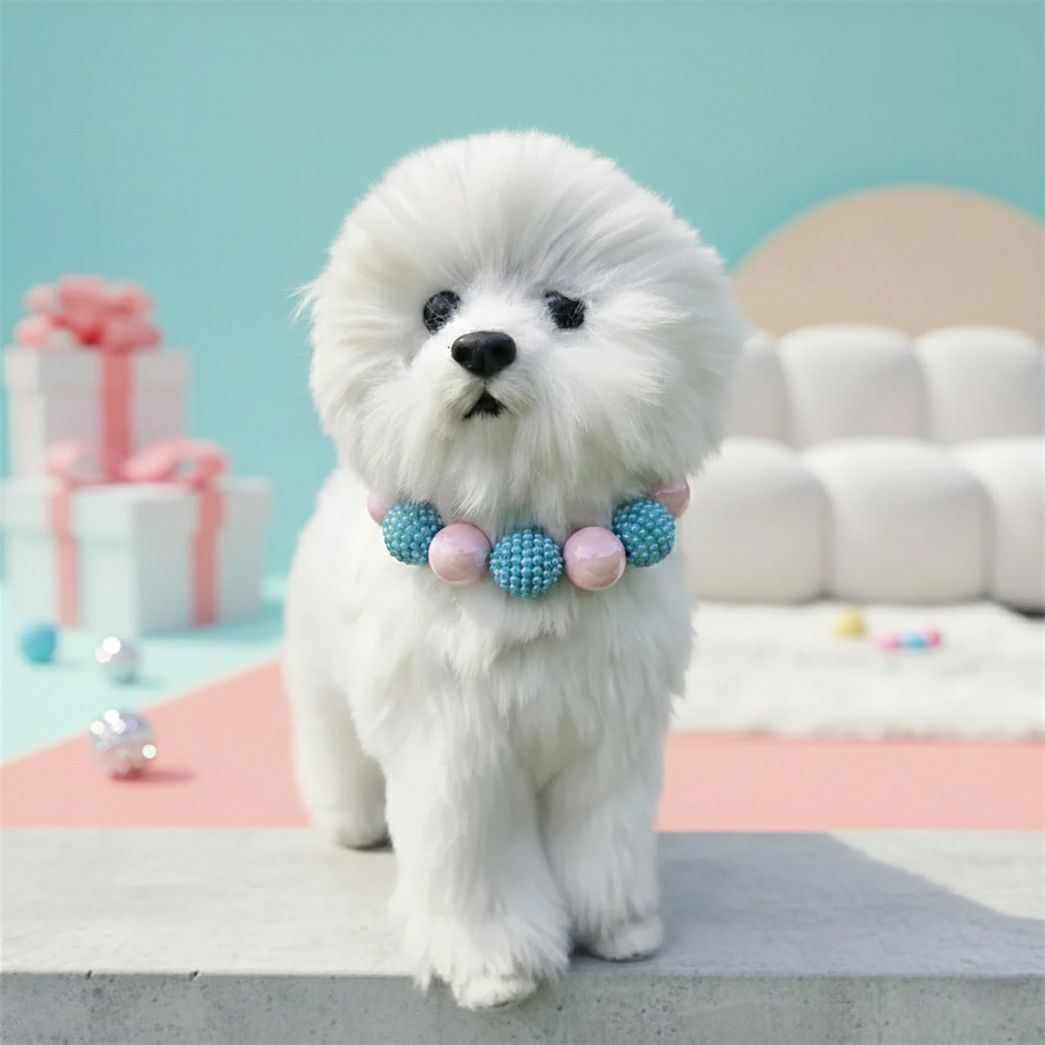 Pearl Elegance Pet Collar ✨🐾