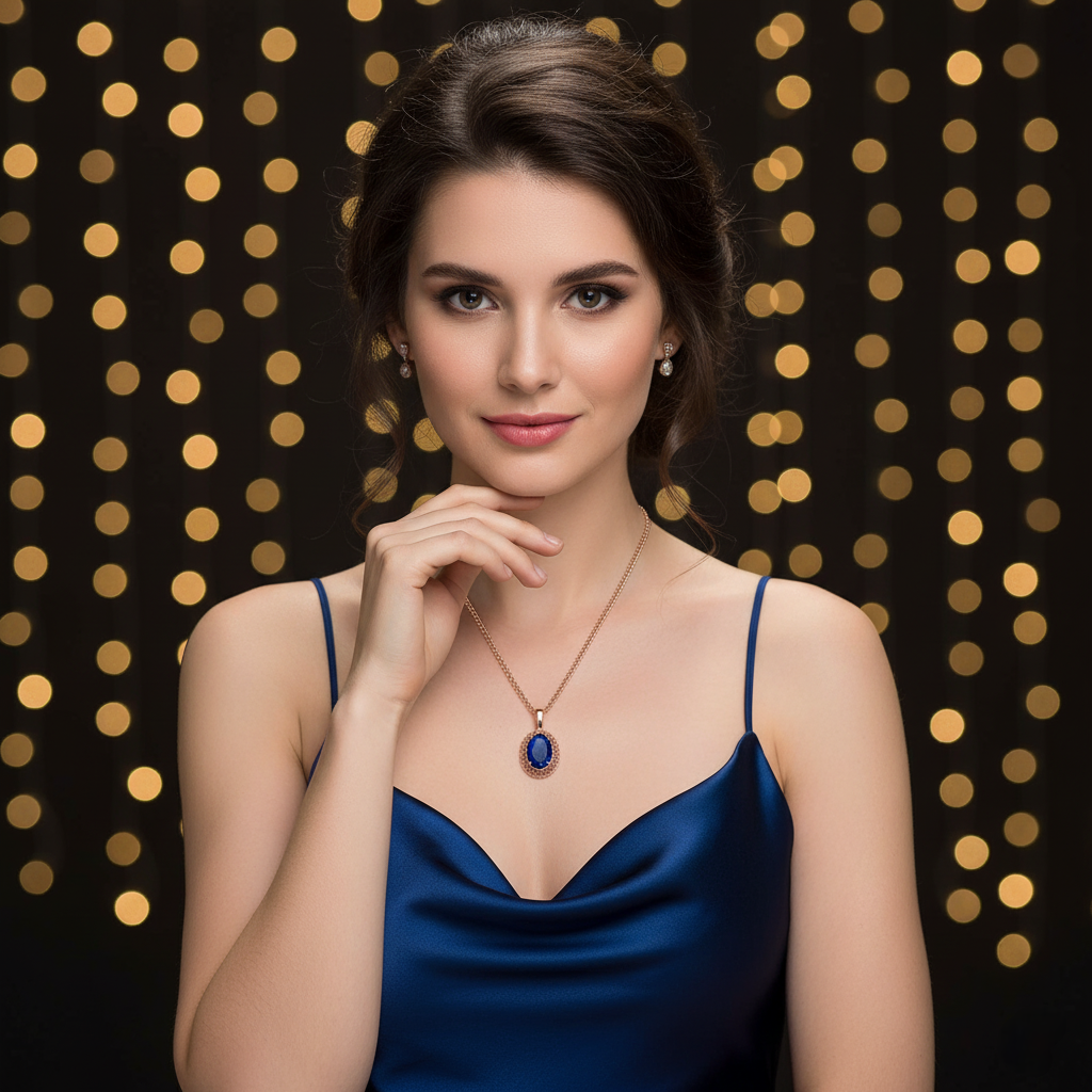 AzureLuxe Necklace 💙