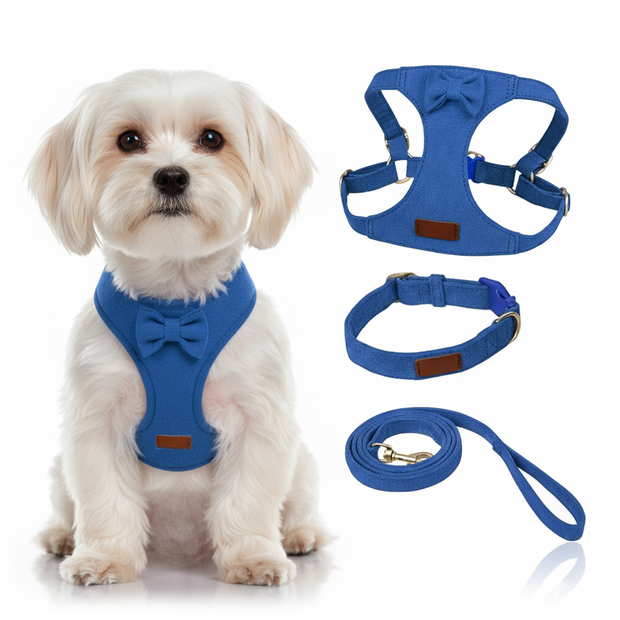 (No Pull | No Escape) 3-Point Dog Harness Vest