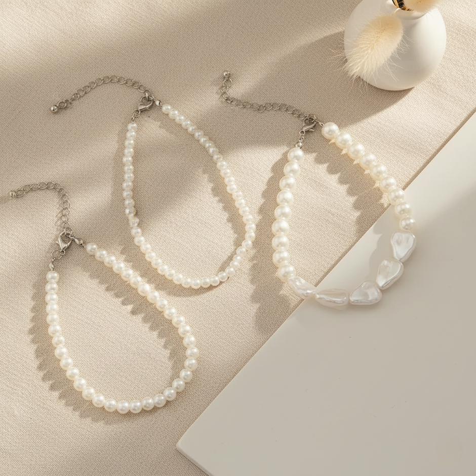 Pearla Amour Anklet Set