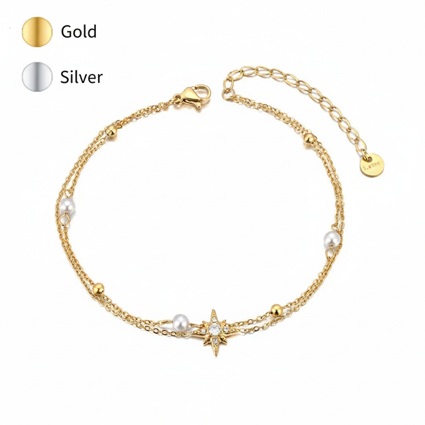 Stella Pearl Anklet