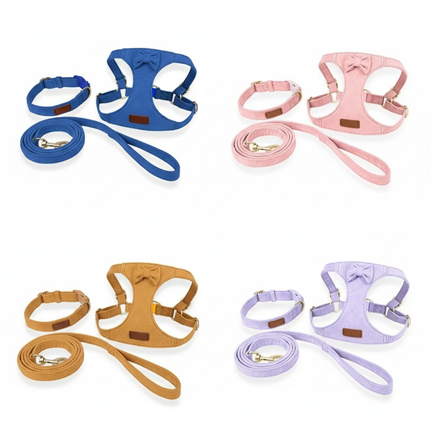 (No Pull | No Escape) 3-Point Dog Harness Vest