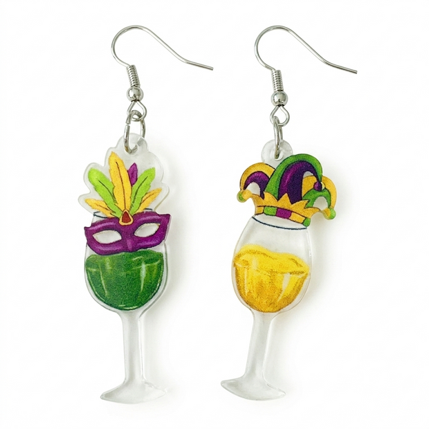Carnival Cocktail Drop Earrings