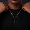 The Divine Drip Cross | Iced Out Pendant
