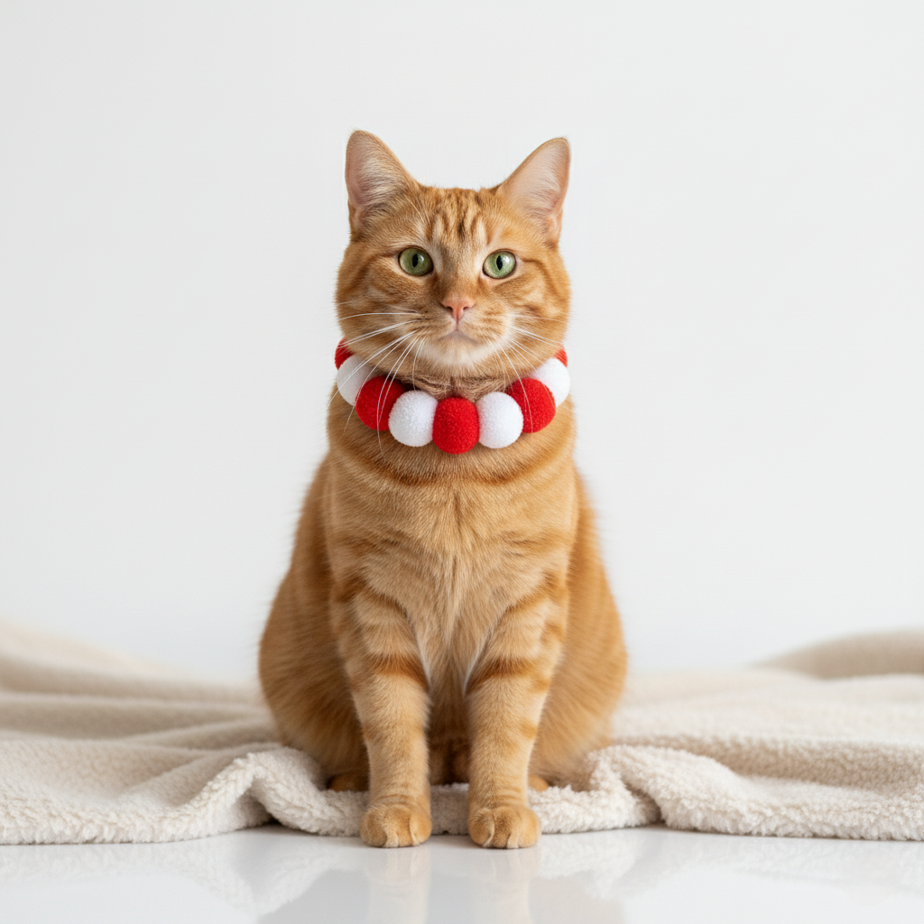Pom Pom Bloom Collar 🌈🐾