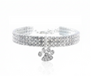 Pawdora Crystal Bone Collar