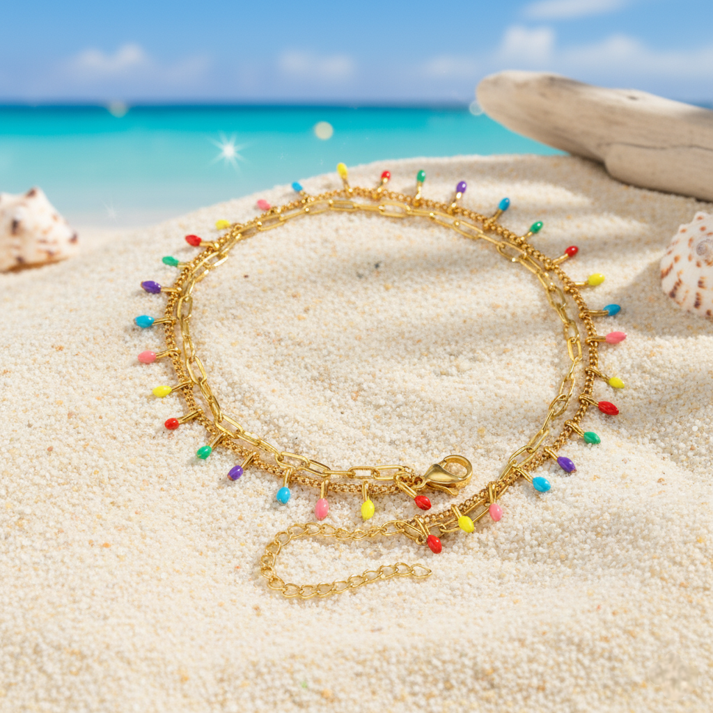 Colorwave Anklet