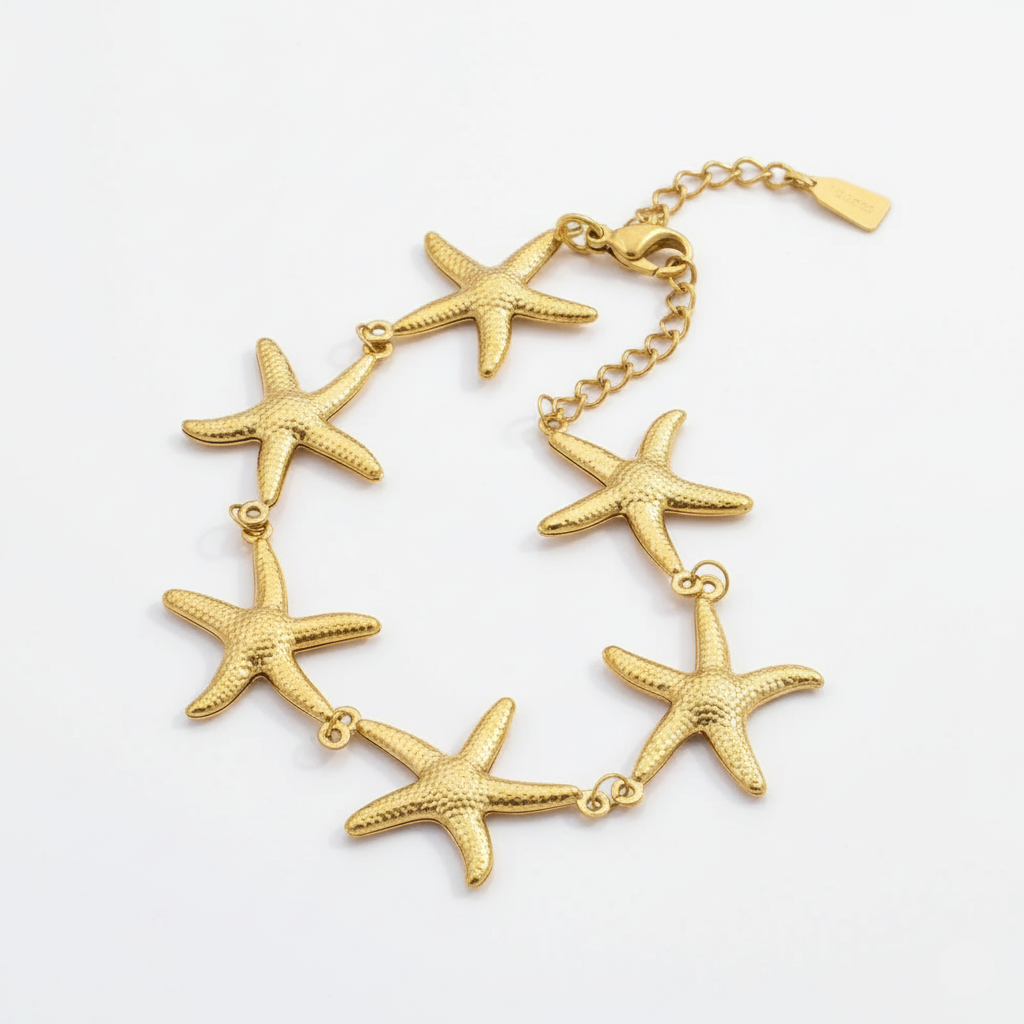 Stella Maris Adjustable Starfish Bracelet
