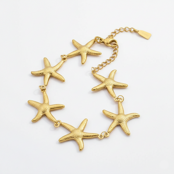 Stella Maris Adjustable Starfish Bracelet