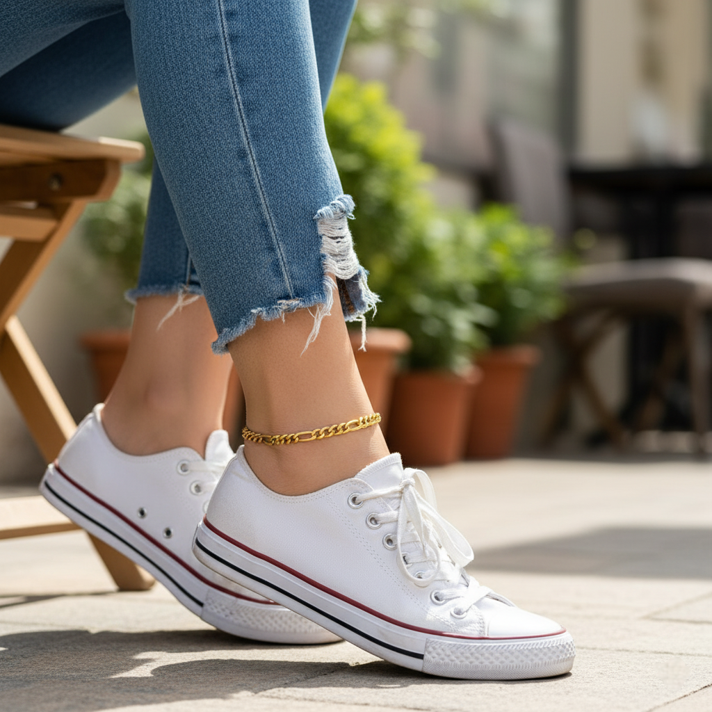 Aurelia Figaro Chain anklet