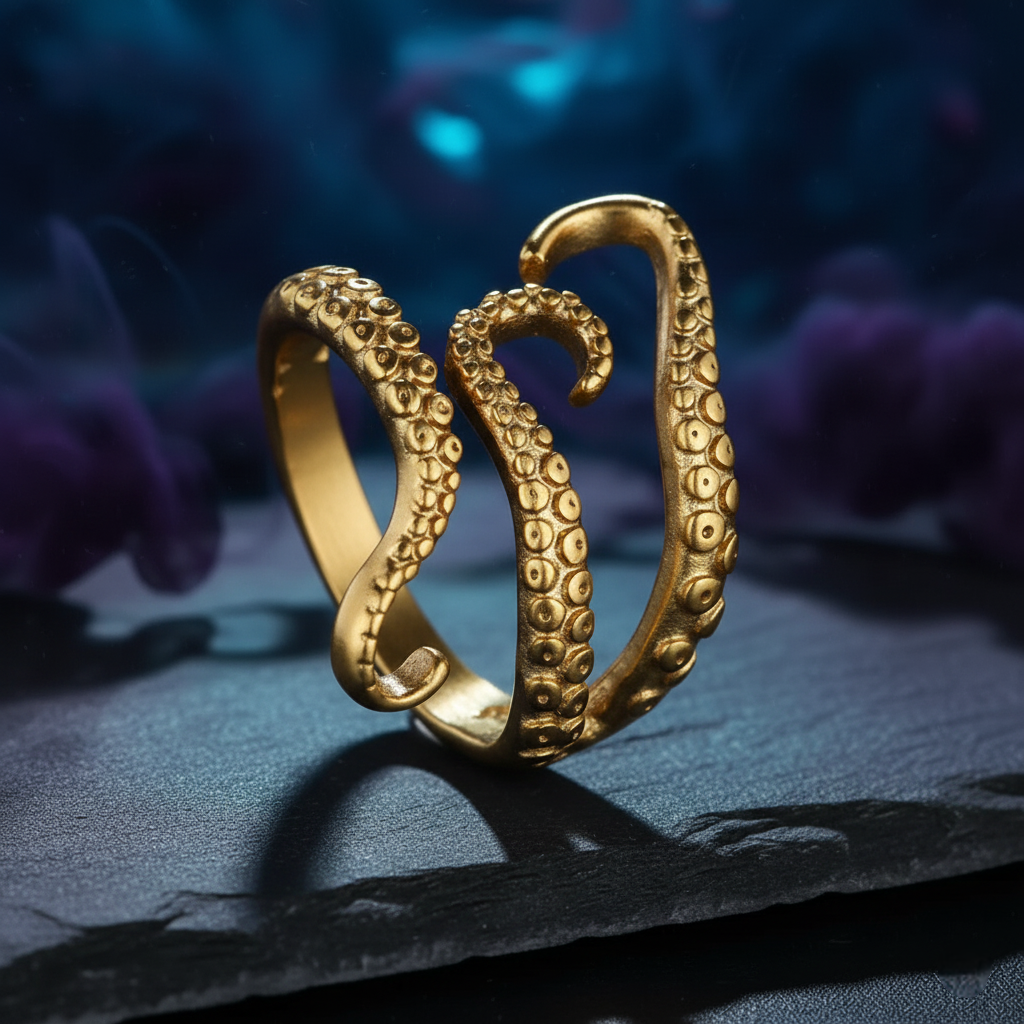 Tentacle Embrace Ring
