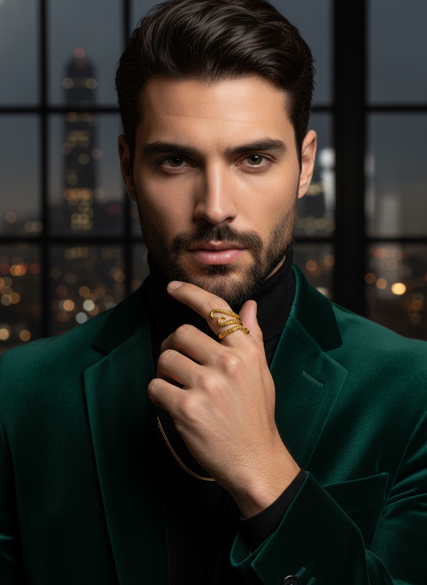 Tentacle Embrace Ring