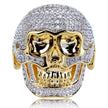 The Grave Digger Ring | Iced Out Skull Ring