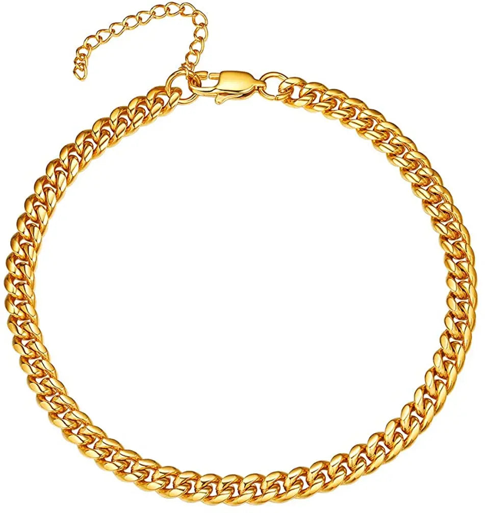 The Fortis Cuban Link Anklet