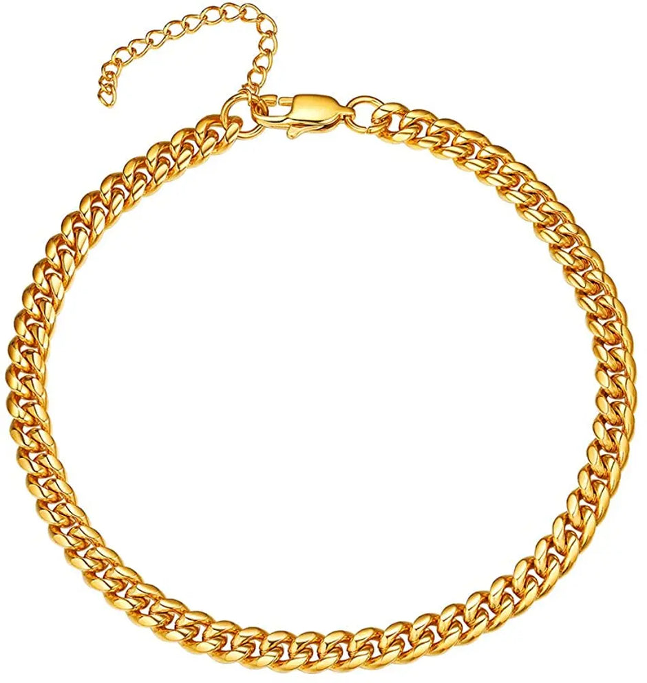 The Fortis Cuban Link Anklet