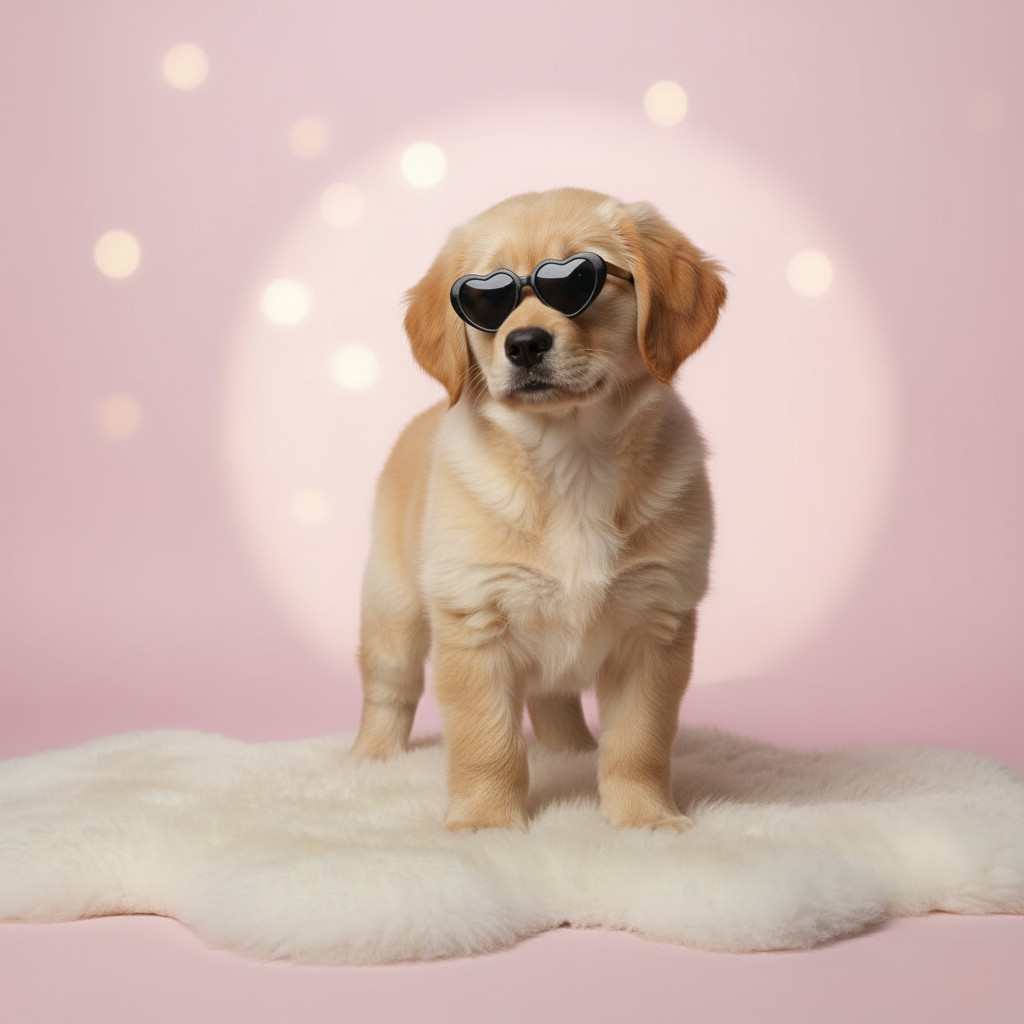 LoveShades: Heart-Shaped Pet Glasses
