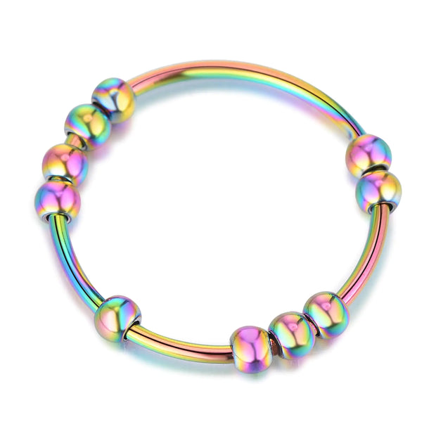 Tranquil Twinkle Comfort Rings