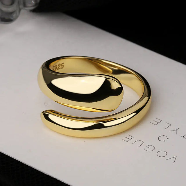  Luxury Silver Water Drop Ring
This ring is crafted from high-quality S925 sterling silver, ensuring a hypoallergenic, durable, and radiant accessory. Its adjustable open band allows a custom fit for most sizes, making it an ideal choice for daily wear.